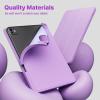 AHGDDA for IPad 2024 Air13/2024 Pro 13/2024 Pro11 Protective Cover Case Tablet Case with Pen Slot(Matcha Green,2024 air13) view 2