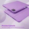 AHGDDA for IPad 2024 Air13/2024 Pro 13/2024 Pro11 Protective Cover Case Tablet Case with Pen Slot(Matcha Green,2024 air13) view 3