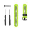EKINS For Forerunner 735XT Watch Bands Black Buckle Sport Silicone Watch Strap Replacement for Forerunner 230/220/235/620/630/735XT and Approach S20/S5/S6 Smart watch band(Green-black) view 1