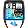 2+64G Car Radio for Nissan Versa Sedan Radio 2015-2019 with Wireless Carplay Android Auto,10.1 inch Touchscreen Car Stereo Radio Support Mirror Link WiFi/GPS Bluetooth FM RDS EQ SWC AHD Backup Camrea view 1
