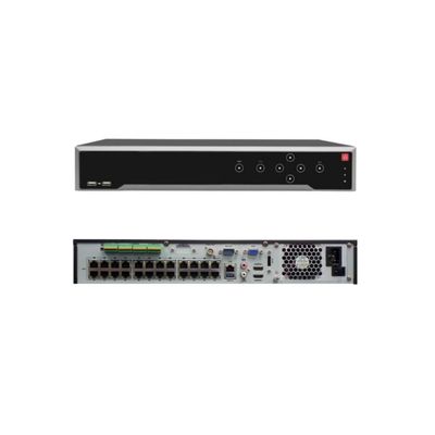 32 Channel 8K Network Video Recorder NVR with 24 POE Ports, DS-7732NI-M4/24P Hard Drive Not Included, Up to 32MP, Dual 4K HDMI, 4 SATA, Single VGA and CVBS