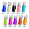 Custom 2-in-1 OTG USB Flash Drive, 50 Pack Personalized Multifunctional USB Thumb Drive for Android & PC, Ideal for Corporate Gifts (16G,with Gift Box) view 3