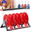 JYXYXSCP Wire Spool Rack,Superior Strength Wire/Cable Dispenser -Holder Cable Reel Commercial Industrial Steel Wire Rack Dispenser for Cable Reels Dispenser (51x28x38cm) view 1