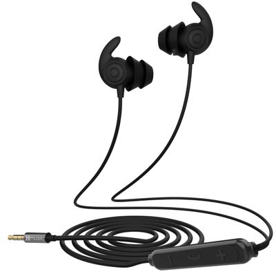 Hmusic 3.5mm Wired Sleep Earbuds, 2g Lightweight Earphones for Side Sleeper