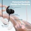 Hmusic 3.5mm Wired Sleep Earbuds, 2g Lightweight Earphones for Side Sleeper view 3