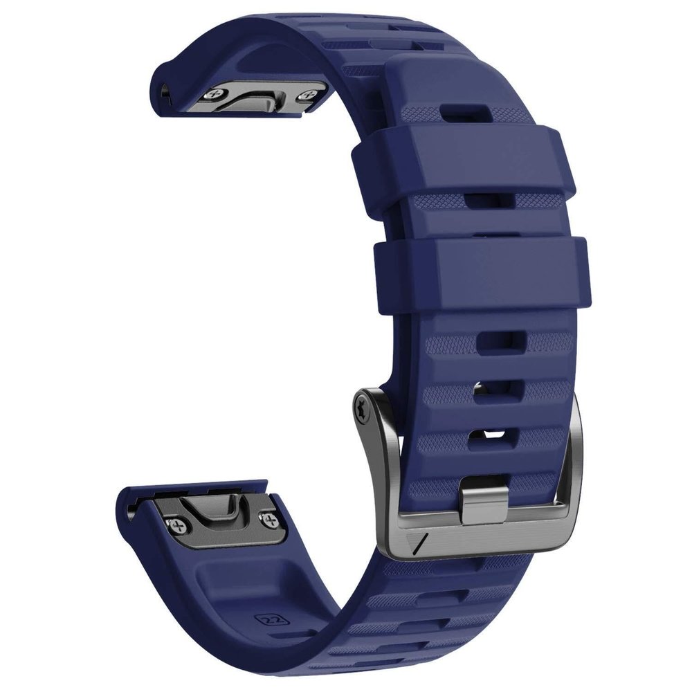 XIRIXX For Fenix 8 Watchbands 22mm Band For Fenix 7/Fenix 6 Pro/Fenix 5/Fenix 5 Plus/Forerunner 935/Forerunner 945/Approach S60/Quatix 5 Watchband(Dark blue)
