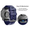 XIRIXX For Fenix 8 Watchbands 22mm Band For Fenix 7/Fenix 6 Pro/Fenix 5/Fenix 5 Plus/Forerunner 935/Forerunner 945/Approach S60/Quatix 5 Watchband(Dark blue) view 2