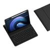 NUWONAYA Keyboard Case for Xiaomi Poco Pad/Redmi Pad Pro 12.1", Slim Flip Case with Pencil Holder Magnetically Detachable Candy Color Keyboard,Black view 1