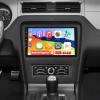 [2G+64G] Car Radio for Ford Mustang 2010 2011 2012 2013 2014, 10 inch Touch Screen Android Mustang Stereo, EQ Audio/Carplay/Android Auto/SWC +AHD Backup Camera view 1