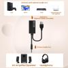 Optical to Aux Cable, Optical to 3.5mm Audio Converter, 192KHz DAC Digtal to Analog Adapter, Unidirectional for PS4 HDTV DVD view 2