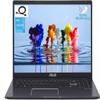 ASUS E510 Ultra Thin 180 Hinge Laptop, 15.6" HD Display, Intel Celeron N4020, 4GB RAM, 256GB PCle SSD, Bluetooth, HDMI, Windows 10 Home, Star Black view 1