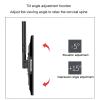 UYCVT Tv Stand Adjustable Ceiling Tv Mount Bracket Fits Most 32-70 Inch Tvs, Full Motion 360 Rotation Tilting Swiveling Tv Mount Bracket, Up to 65Kg/143Lbs view 4