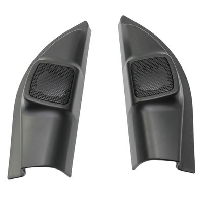 Car Audio Fascia Frame 2PCS for Mazda 2 M2 2008-2016 Tweeter Refitting Door Angle Gum Speaker Cover Boxes Mounts
