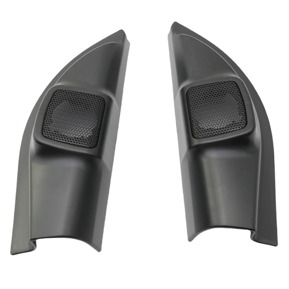 Car Audio Fascia Frame 2PCS for Mazda 2 M2 2008-2016 Tweeter Refitting Door Angle Gum Speaker Cover Boxes Mounts