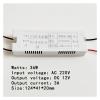 1pcs, 6W-72W LED Driver Power Supply for AC220 to DC12V 1A 2A 3A 4A5A6A Power Supply Control Lighting for LED Light Strip(36W DC12V 3A) view 2