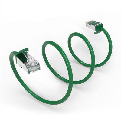 InstallerParts Ethernet Cable CAT8 Cable 2 FT - Green - Professional Series - 40Gigabit/Sec Network/High Speed Internet Cable for Router, Modem,Gaming/2000 MHZ, 28AWG
