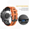 NVVVNX For Fenix 7S Watchbans For Fenix 6S/Fenix 6S Pro/Fenix 5S / 5S Plus/D2 Delta S Smart watch Bands(Orange-balck) view 3