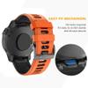 EKINS For Fenix 6 Pro Watch Band for Fenix 6Fenix 5/Fenix 5 Plus/Fenix 7/Forerunner 935/Forerunner 945/Approach S60/Quatix 5 WatchBands 22mm(Orange-black) view 2