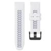 DFAMIN For Fenix 7X Pro/6X Pro Band For Fenix 6X Strap Fenix 7X Band 26mm Width Fenix 5X Plus Wristband For Descent Mk2i/tactix Delta/tactix 7 Pro/tactix 7 Soft Silicone Watch BandS(White-DarkBlue) view 1