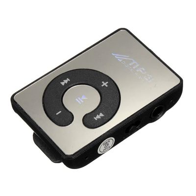 Tassteen Mini Music MP3 Player with USB Cable with Headphones Black