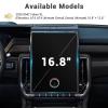 (3Pack) 2026 2025 GMC Yukon XL Screen Protector Glass for GMC Yukon (Elevation/AT4/AT4 Ultimate/Denali/Denali Ultimate)16.8" & 12.6" Rear Media Entertainment Screen Saver 2026 Yukon Denali Accessories view 2