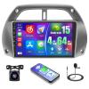5Ghz WiFi [4G+64G] Android 15 Car Radio for Toyota RAV4 2001-2006 Car Stereo with Wireless Carplay Android Auto, 9 Inch HD Touchscreen with WiFi GPS Bluetooth5.0 FM/RDS 32EQ SWC Backup Camera MIC view 1