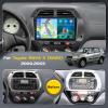 5Ghz WiFi [4G+64G] Android 15 Car Radio for Toyota RAV4 2001-2006 Car Stereo with Wireless Carplay Android Auto, 9 Inch HD Touchscreen with WiFi GPS Bluetooth5.0 FM/RDS 32EQ SWC Backup Camera MIC view 2
