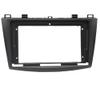 Car Radio Frame 2 Din 9 Inch Installation DVD GPS Mp5 Plastic Fascia Panel for Mazda 3 2010-2013 Installation DVD GPS Mp5 Dash view 1