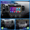 Double Din Car Stereo for Kia Cerato K3 Forte 2013-2018 with Wireless Carplay and Android Auto, 9 Inch IPS Touchscreen Android 14 Car Radio Receiver WiFi GPS Bluetooth AHD SWC Backup Camera, 2G+32G view 2