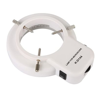 JOEBO Microscope Kit 56/64/72/144 LED Adjustable Ring Light Illuminator Lamp for Microscope Microscope Lens Adapters(K-D144)
