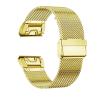 BHOLSA 20/22/26mm Quick Fit Strap for Garmin Fenix 8 43 51mm 7s 7X 7 Pro Fenix 6s 6X 6 5s 5X 5Plus Tactix 7 Stainless Steel Band Forerunner 965 Watchbands(Gold,20mm) view 1