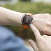 BHOLSA For Fenix 8X Bands Fenix 7X Sport Silicone Replacement Watch Strap For Garmin Fenix 5X/Fenix 5X Plus/Fenix 6X/Fenix 6X Pro/Fenix 3/HR/Descent MK1/D2 Delta PX/D2 WatchBands(Orange) view 3