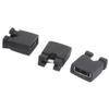 Tassteen 120 Pcs 2.54mm Standard PCB Shunts Short Mini Jumper Cap Connector view 2