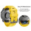 BHOLSA For Fenix 8 Watchbands 22mm Band For Fenix 7/Fenix 6 Pro/Fenix 5/Fenix 5 Plus/Forerunner 935/Forerunner 945/Approach S60/Quatix 5 Watchband(Yellow) view 2