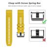 BHOLSA For Fenix 8 Watchbands 22mm Band For Fenix 7/Fenix 6 Pro/Fenix 5/Fenix 5 Plus/Forerunner 935/Forerunner 945/Approach S60/Quatix 5 Watchband(Yellow) view 3