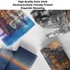 32"- 86" Indoor TV Cover Led LCD Flat Screen TV Wall Mounted Night Scene Pictures Dust Proof Waterproof TVs Cover for Flatscreen TV, Smart TVs(A,43") view 3