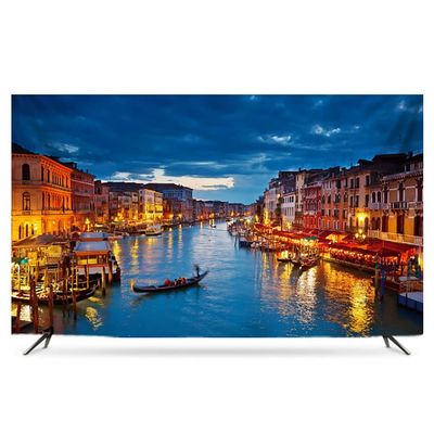 32"- 86" Indoor TV Cover Led LCD Flat Screen TV Wall Mounted Night Scene Pictures Dust Proof Waterproof TVs Cover for Flatscreen TV, Smart TVs(B,32")