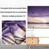 42",55" TV Cover Soft Polyester Fabric High Mountain Landscape Printed Dust-Proof Protector for Flatscreen Television, Smart TVs(C,42") view 4