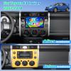 Android 15 Car Stereo for Toyota FJ Cruiser 2007-2018, 9" HD Touchscreen for FJ Cruiser, Wireless CarPlay/Android Auto, 5G WiFi, Bluetooth 5.0, 32EQ, 1280 * 720, 4+64G + Backup Camera view 2