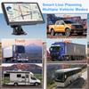 GPS Navigator for Car, Latest 2025 Map 7 inch Touch Screen Car GPS 256-16GB, Voice Turn Direction Guidance, Support Speed and Red Light Warning, North America Lifetime map Free UpdateBlue view 3