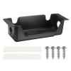 YOKIVE Cable Management, Office Cord Organizer Under Desk Cable Management Tray Office Supplies Storage Organization for Desk Home Kitchen Office, Black view 1