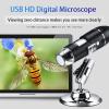 JOEBO Microscope Kit 1600X Digital Microscope Camera 3 in 1 Portable Electronic Microscope Microscope Lens Adapters view 4