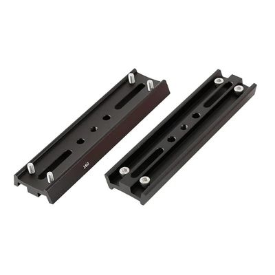 160mm Four Screw Holes Dovetail Mounting Plate Astronomical Telescope Accessories(160mm XY240527 Black)