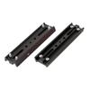 160mm Four Screw Holes Dovetail Mounting Plate Astronomical Telescope Accessories(160mm XY240527 Black) view 1