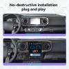 12.1" T-Style Android 13 Car Stereo for Toyota Tacoma 2016-2023 | Wireless CarPlay/Android Auto | 4G LTE | Fast Boot | Upgraded DSP & EQ | Head Unit Replacement (Red, 4-64GB) view 3