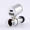 Microscope Kit 60x Mini Pocket LED Jewellers Loupe Microscope Glass Magnifier Microscope Lens Adapters view 3