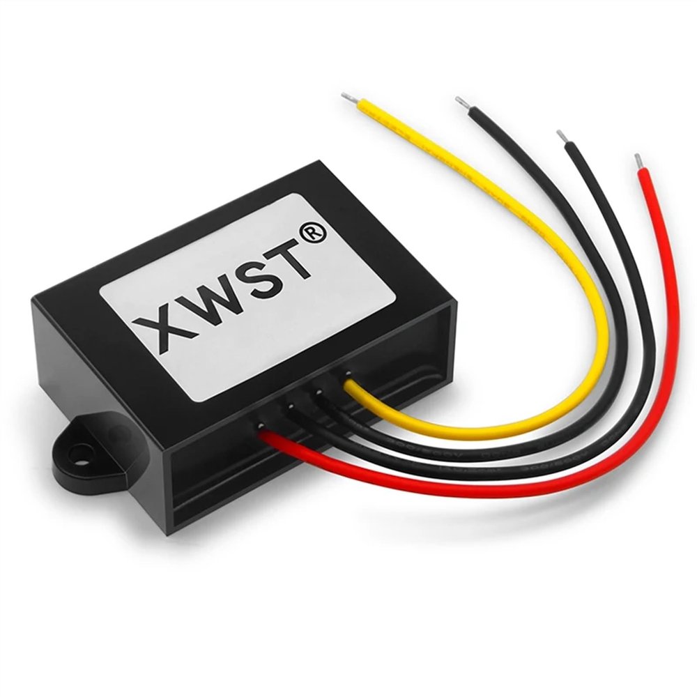VNVMVDFO DC DC Converter 48V60V to 36V Step Down Voltage Regulator 1-60A Buck Power Reducer Inverter Module Waterproof for Solar(50A 101 Silver,60V-36V)