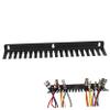 EUVAROMEX Wall Mounted Cable Rack Organizer with Slots for Efficient Cable Management for Home and Office Use Durable Design/5491 view 1
