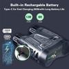 4K Digital Night Vision Goggles Binoculars, Rechargeable Night Vision Goggles with 3.2" Large Screen, 8X Digital Zoom, 32GB Memory Card for Photo and Video Storage view 2