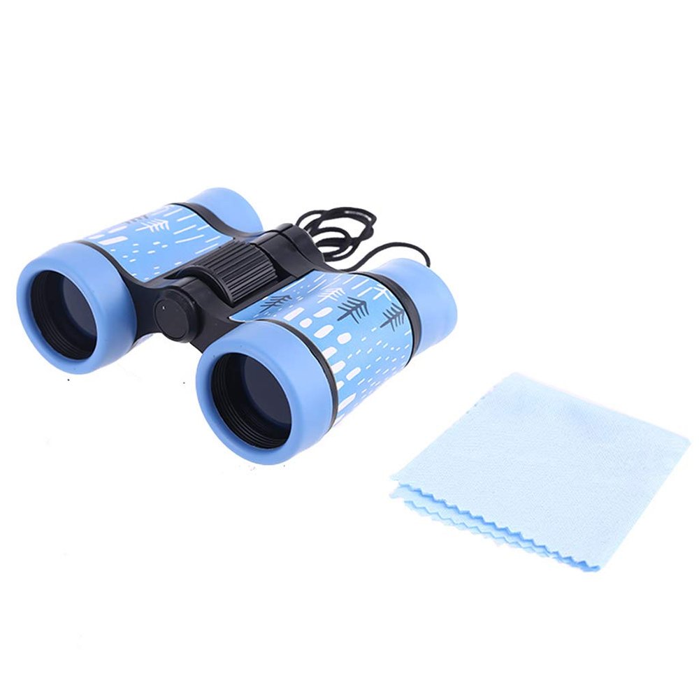 4x30 Binoculars Colorful Portable Eyepiece Optical Objective Lens for Sport Sightseeing Travel